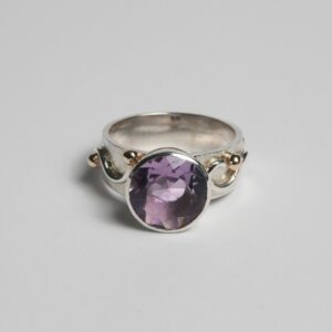 Silver Amethyst Ring