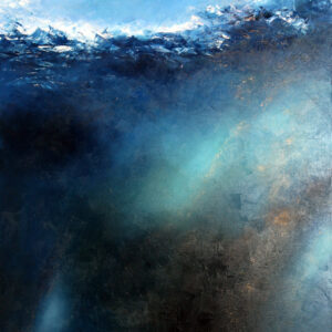Deep sea. Original oil painting by Jan Rogers