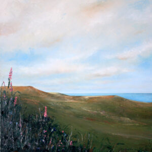 Penwith Moor, Cornwall. Oil painting by Jan Rogers - Starboard Gallery