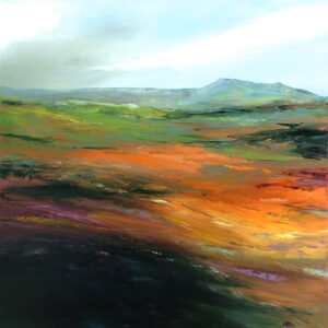 Penwith Moor, Cornwall. Oil painting by Jan Rogers - Starboard Gallery